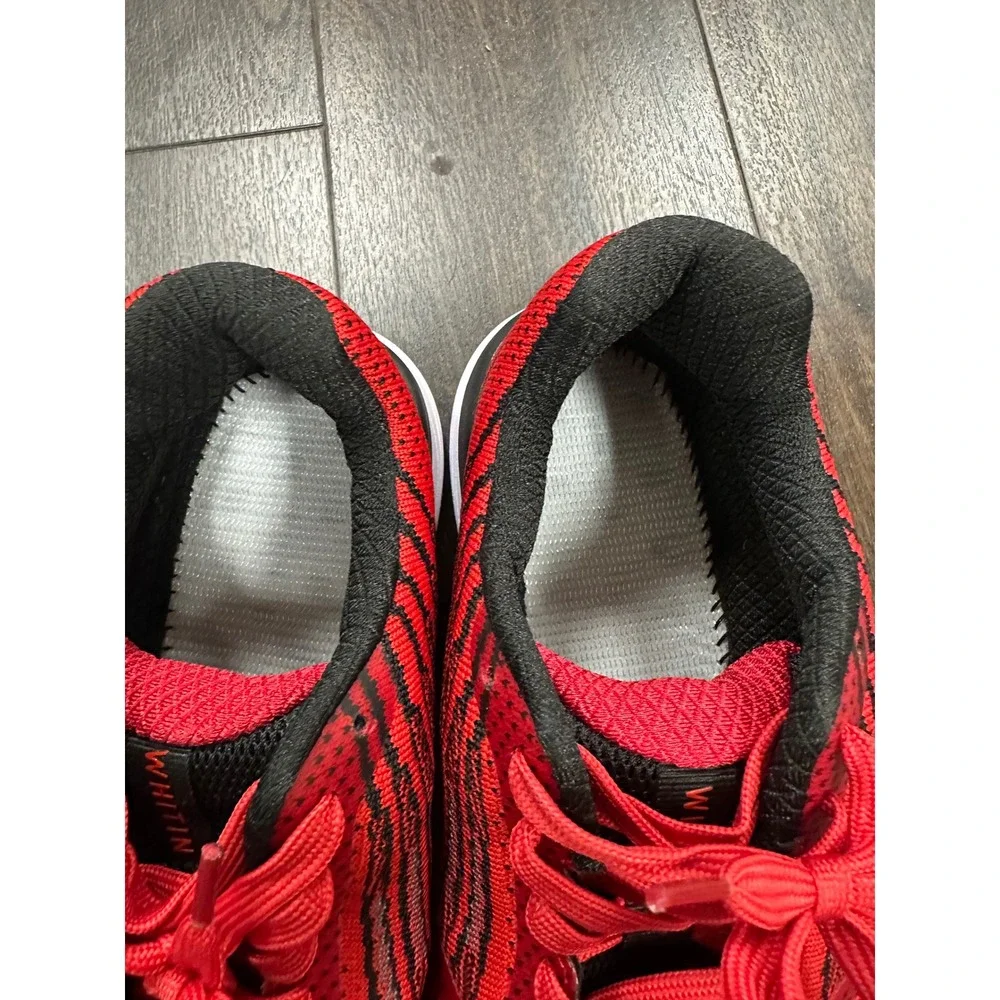 WHITIN Men's/Women's Barefoot Running Shoes - Red/Black - Size‎ EU 41